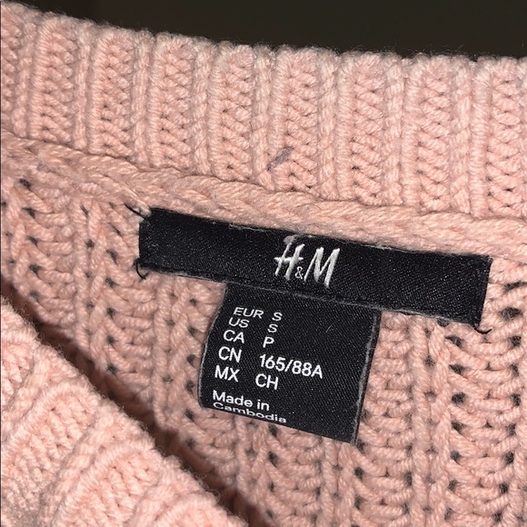 H&M Knitted Sweater - Pink - Picture 3 of 3